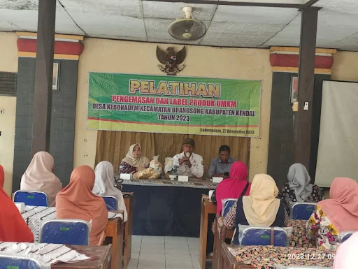 Pelatihan UMKM untuk Warga Desa Bontomarannu