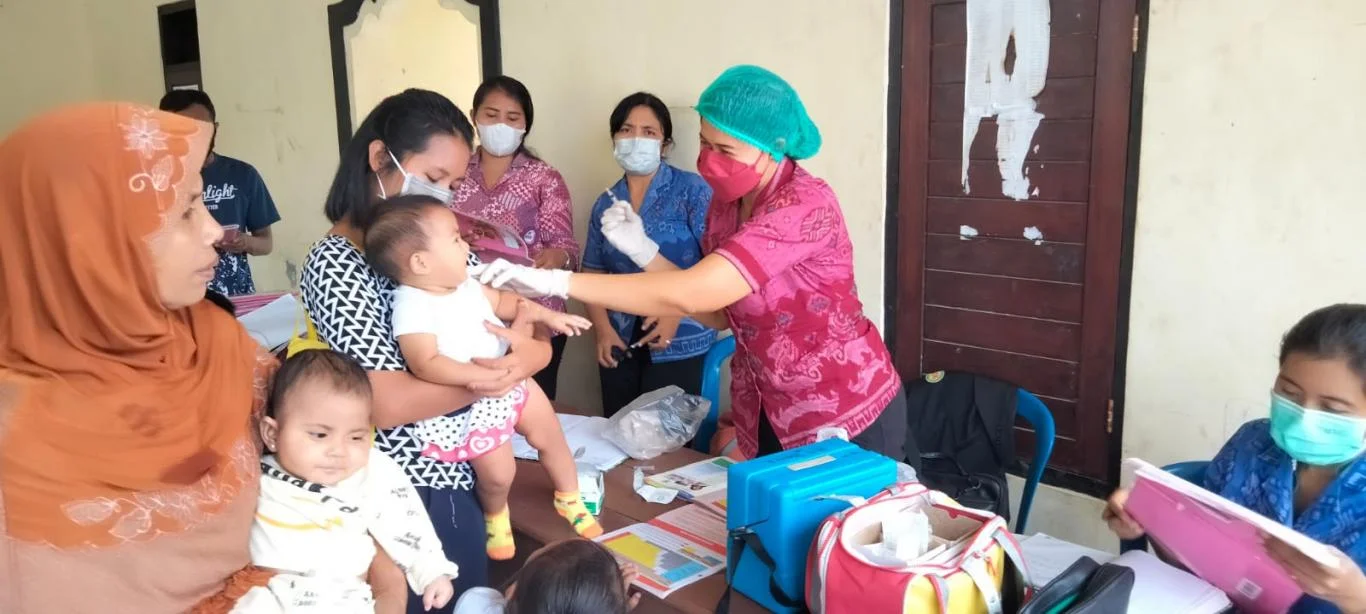 Pelaksanaan Posyandu Bulanan Desa